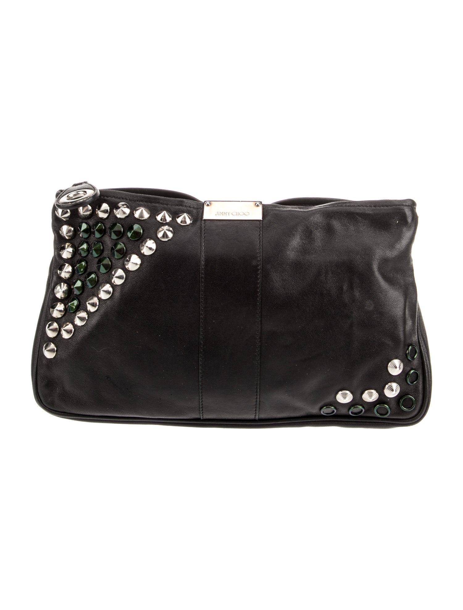 Jimmy Choo Leather Clutch