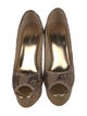 Jimmy Choo Leather Animal Print Espadrilles