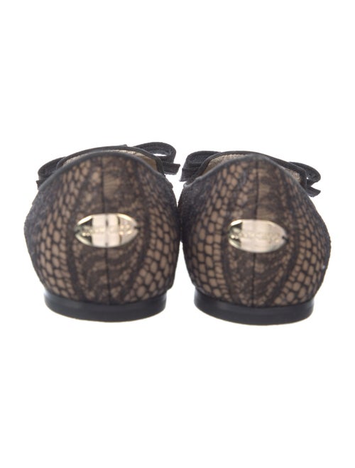 Jimmy Choo Lace Lace Pattern Loafers