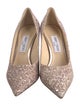 Jimmy Choo Glitter Glitter Accents Pumps
