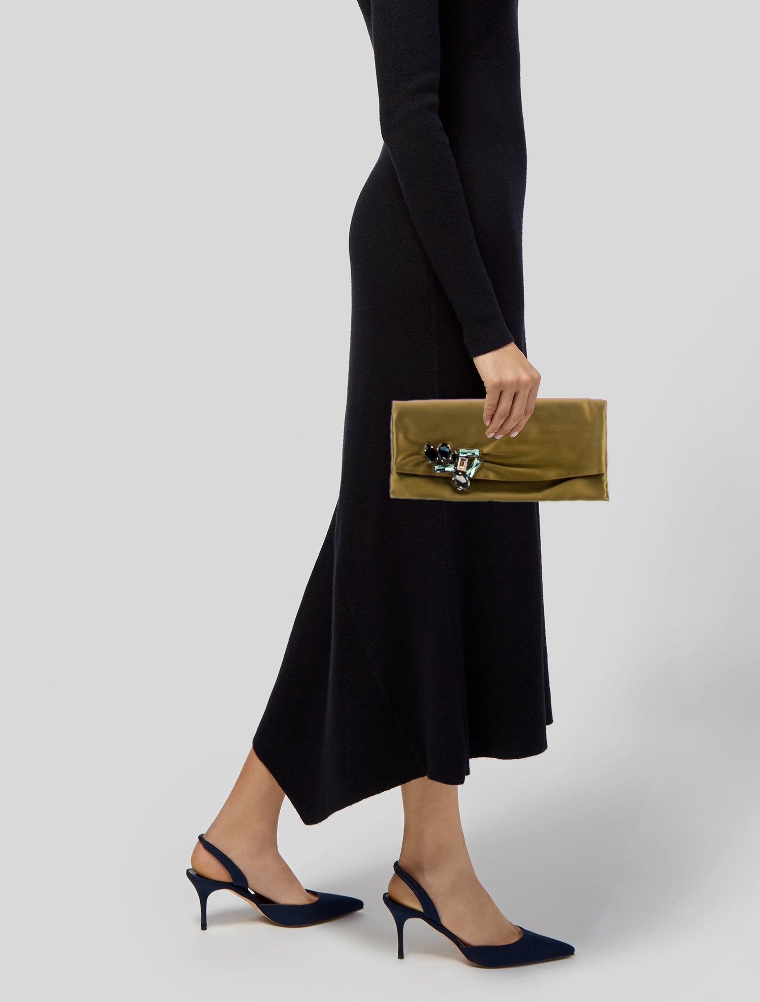 Jimmy Choo Satin Evening Bag