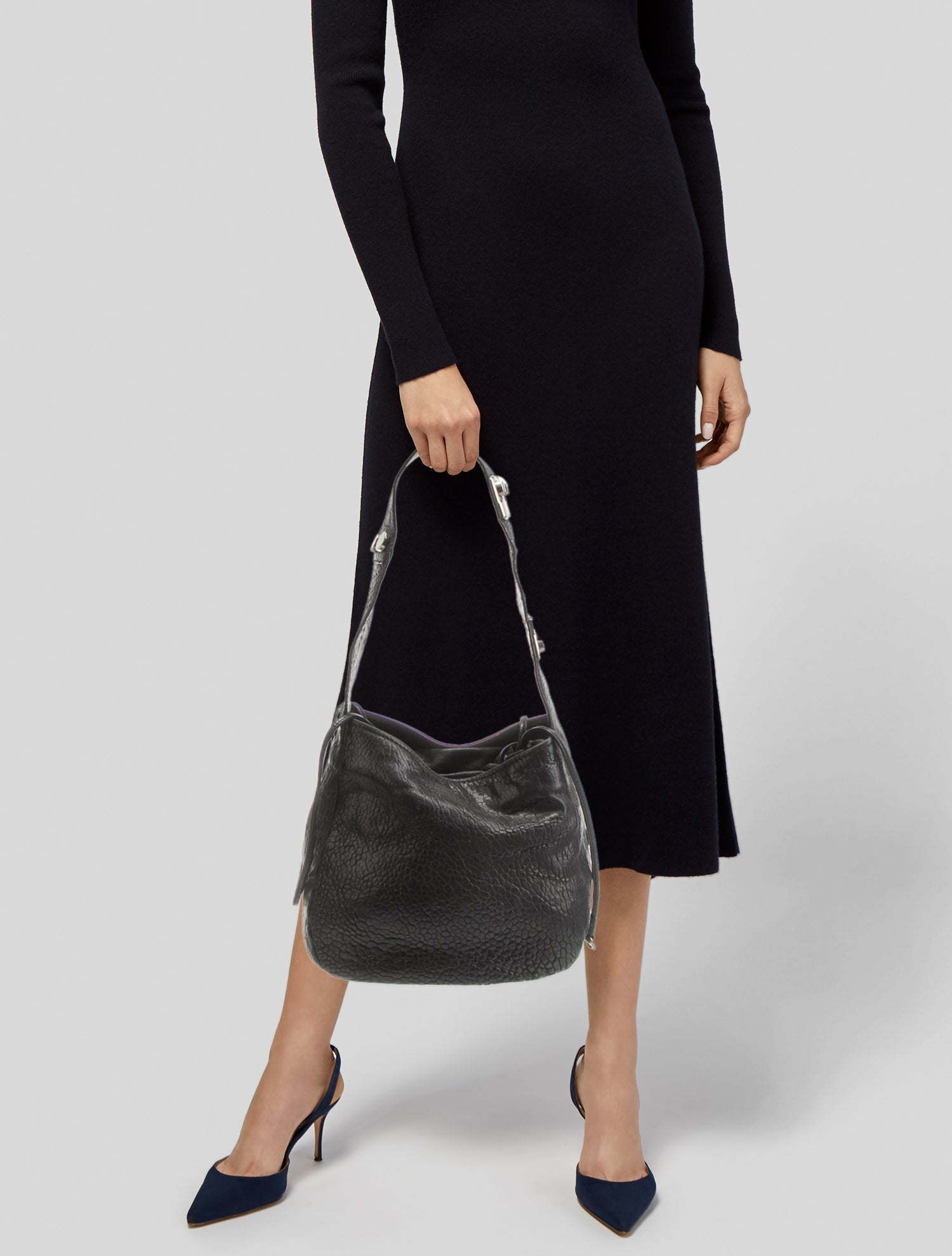 Jimmy Choo Leather Shoulder Bag