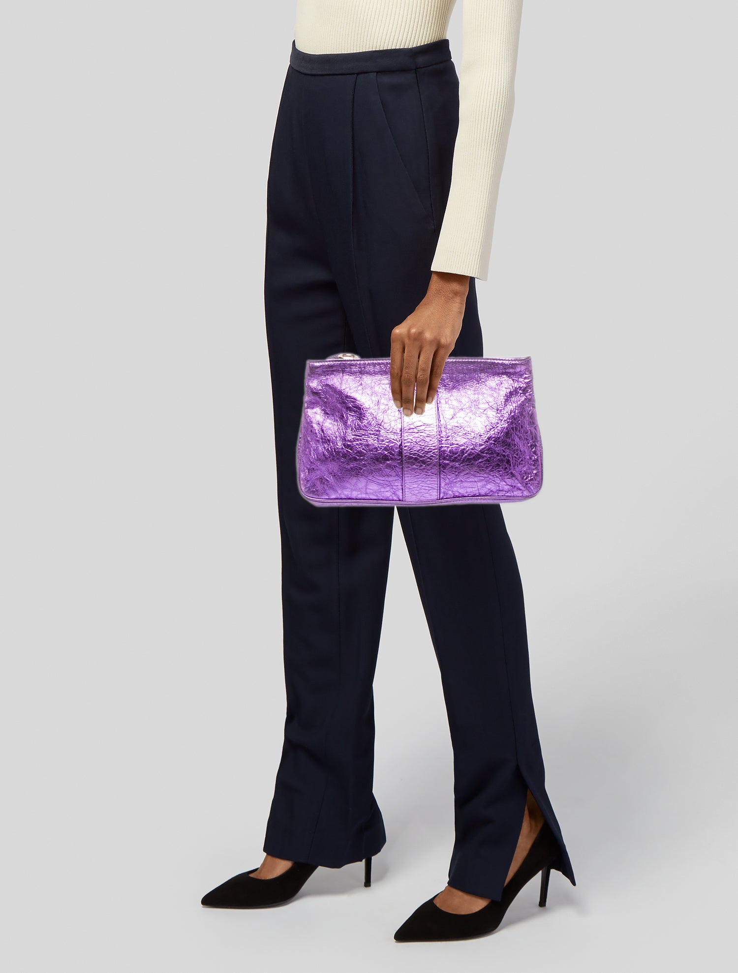 Jimmy Choo Patent Leather Clutch