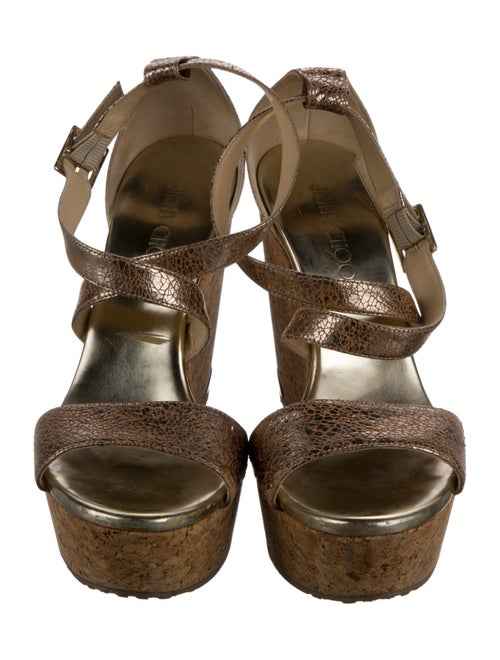 Jimmy Choo Leather Espadrilles