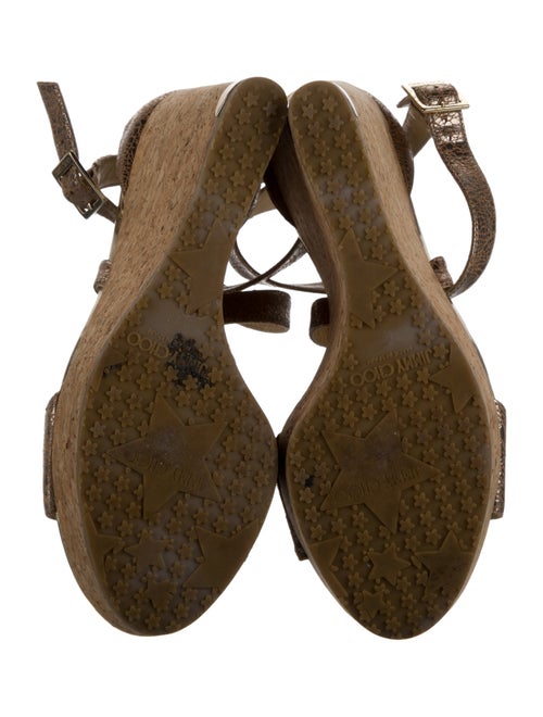 Jimmy Choo Leather Espadrilles