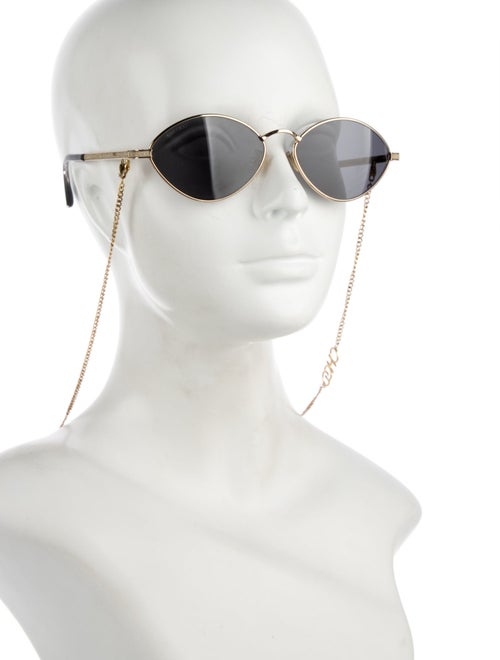Jimmy Choo Aviator Tinted Sunglasses