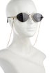 Jimmy Choo Aviator Tinted Sunglasses