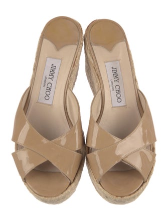 Jimmy Choo Patent Leather Espadrilles