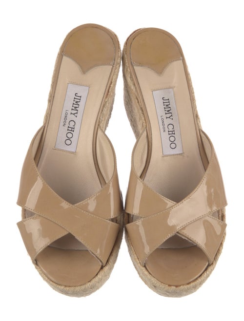 Jimmy Choo Patent Leather Espadrilles