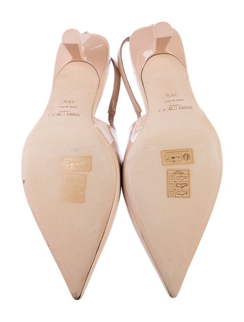 Jimmy Choo Patent Leather Slingback Pumps