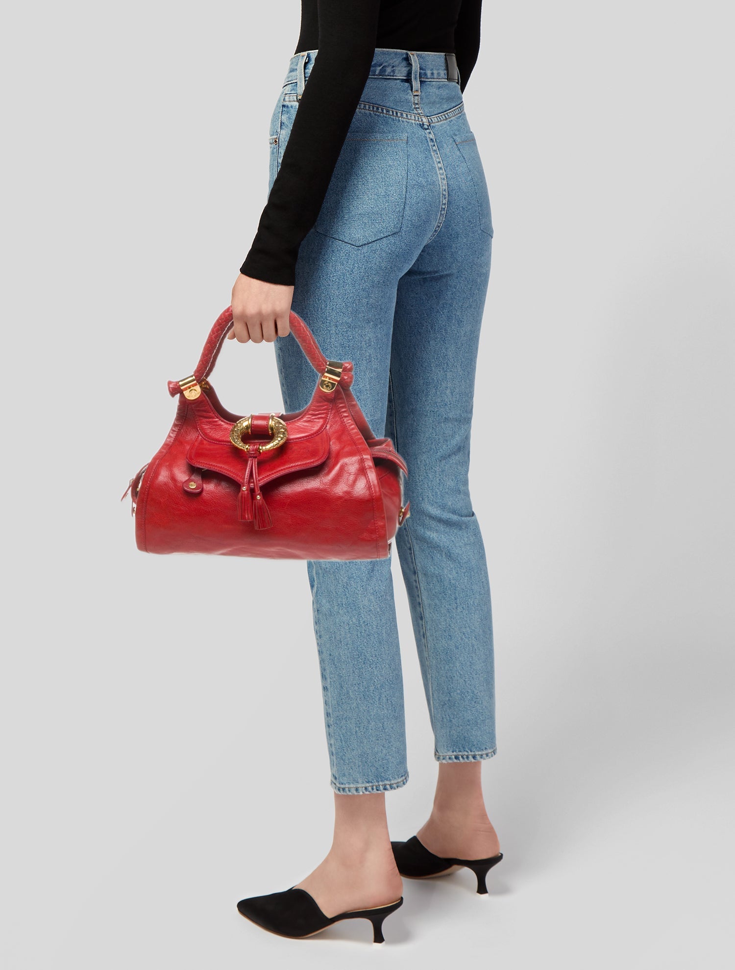 Jimmy Choo Leather Shoulder Bag