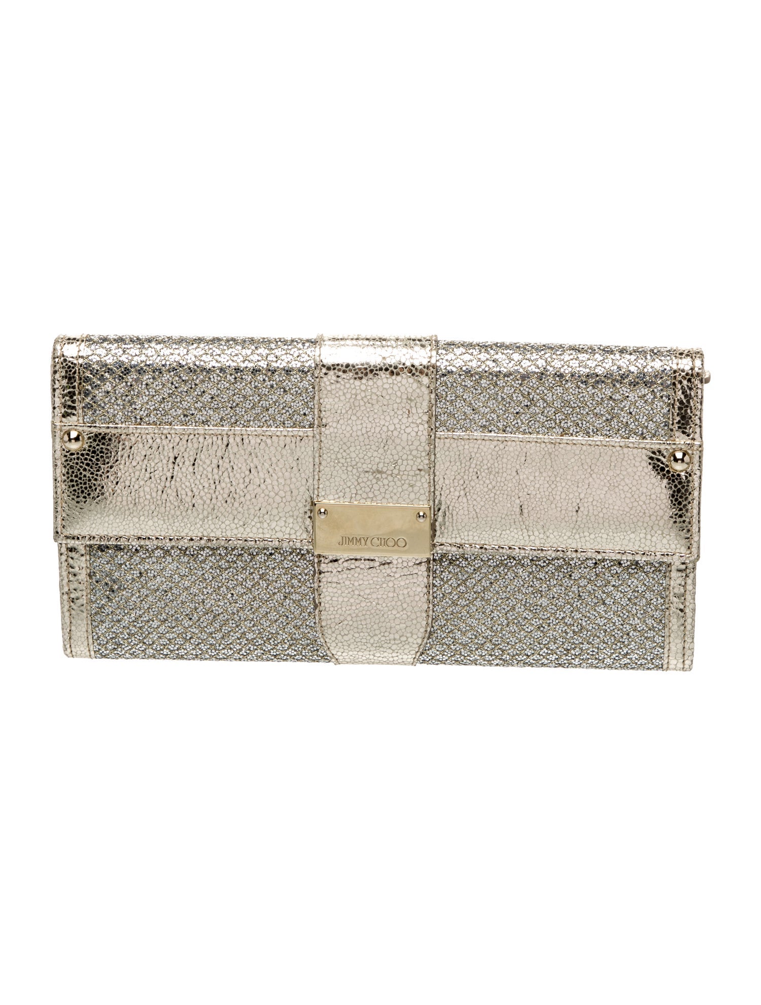 Jimmy Choo Glitter Clutch