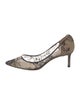 Jimmy Choo Lace Lace Pattern Pumps