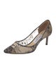 Jimmy Choo Lace Lace Pattern Pumps