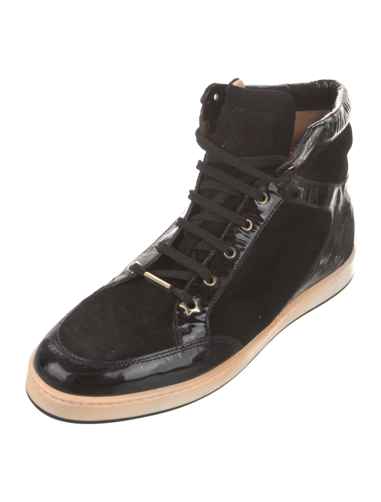 Jimmy Choo Suede Printed Sneakers