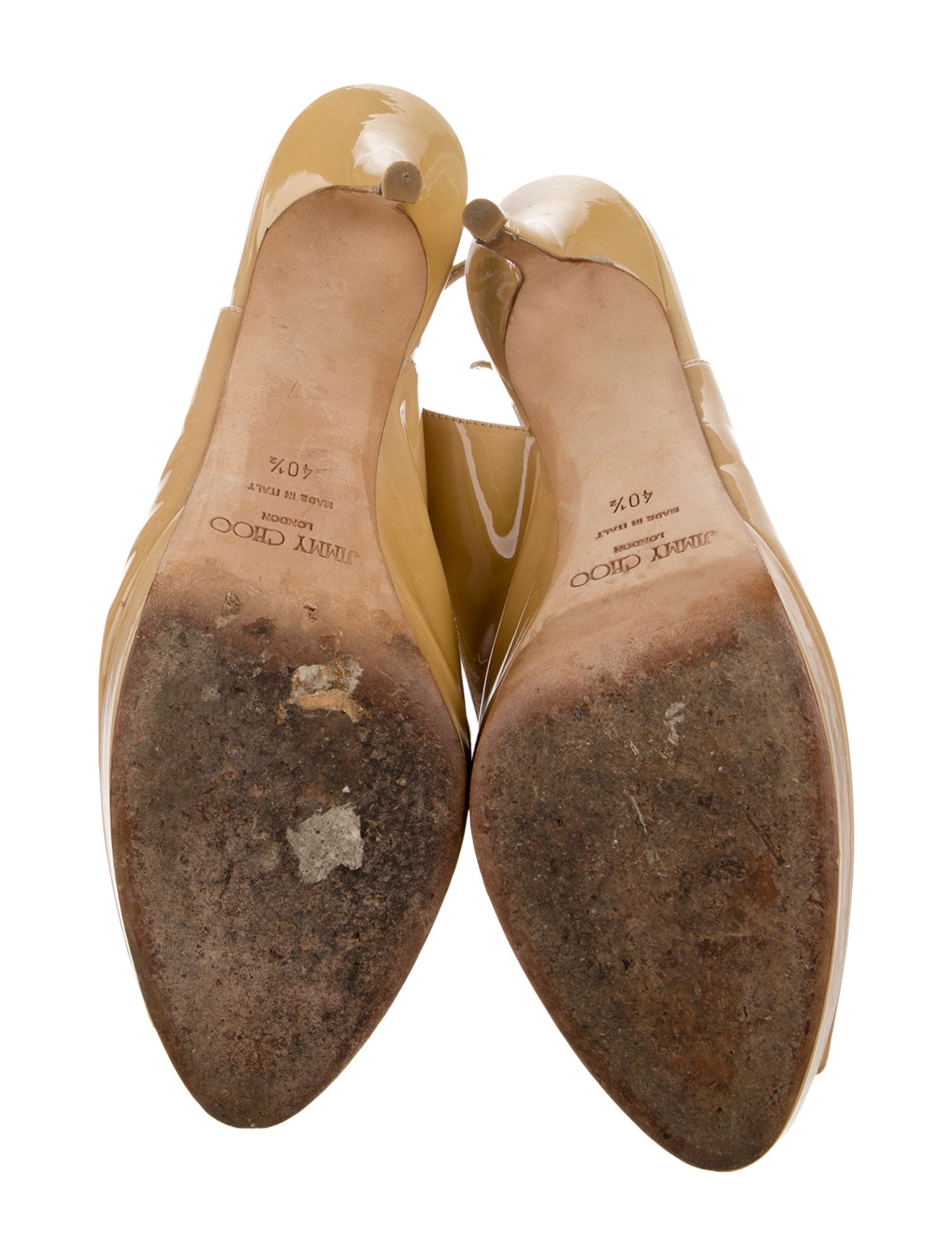 Jimmy Choo Patent Leather Slingback Pumps