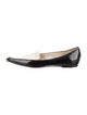 Jimmy Choo Patent Leather Animal Print Loafers