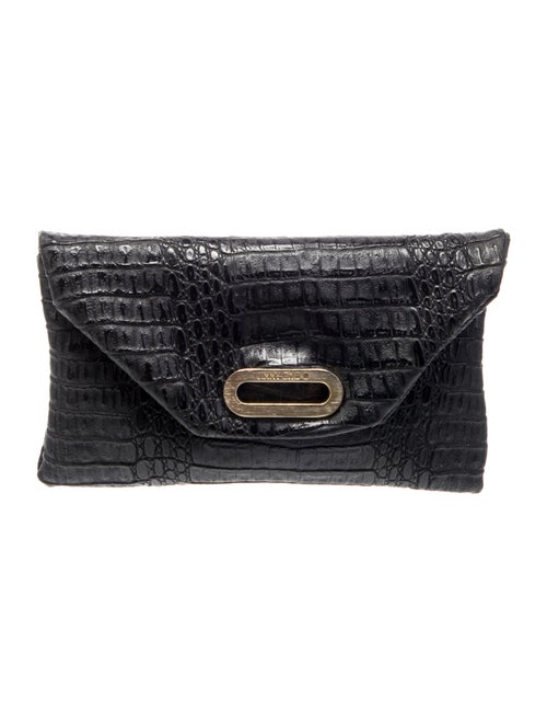 Jimmy Choo Leather Clutch