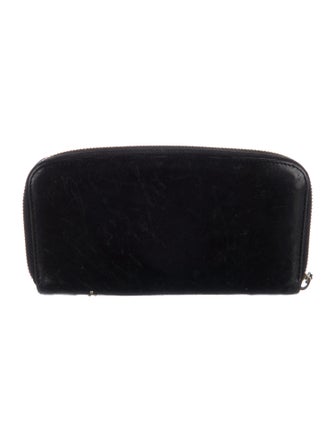 Jimmy Choo Leather Patterned Wristlet