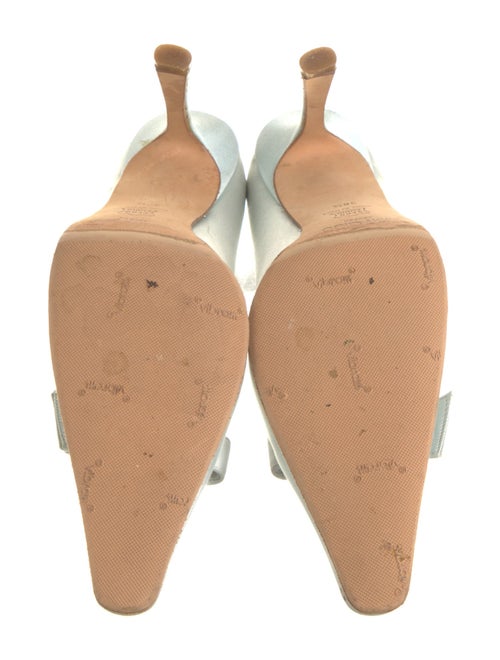 Jimmy Choo Leather Crystal Embellishments Pumps