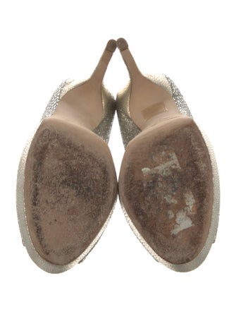 Jimmy Choo Glitter Glitter Accents Pumps