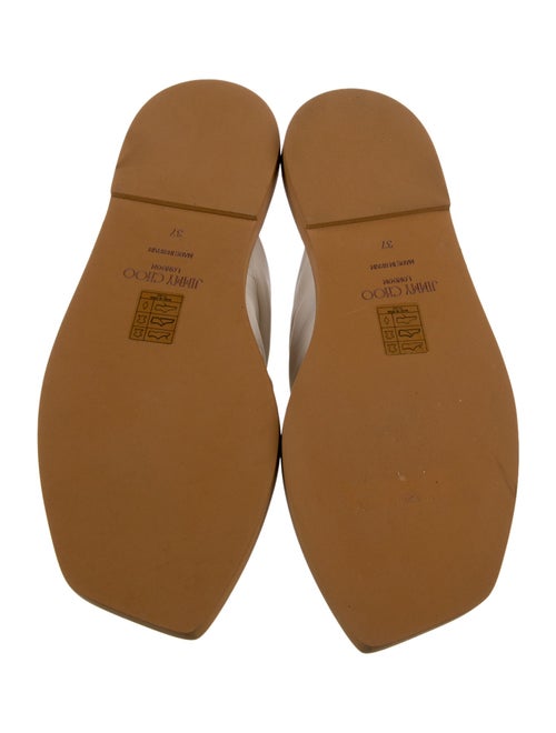 Jimmy Choo Leather Slides w/ Tags