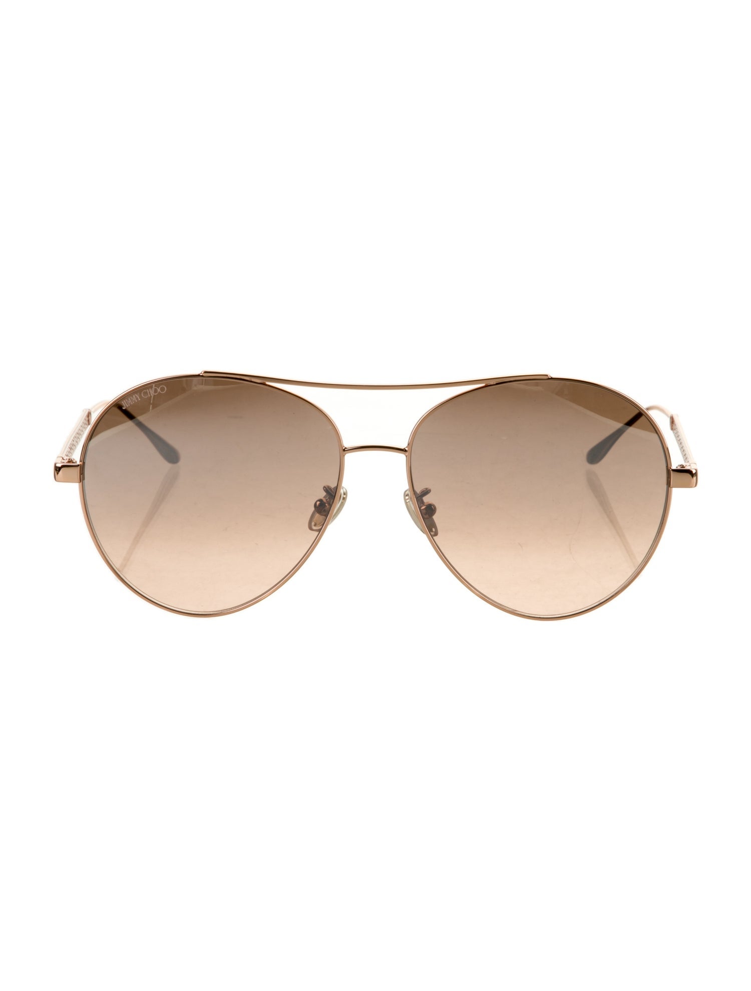 Jimmy Choo Aviator Gradient Sunglasses