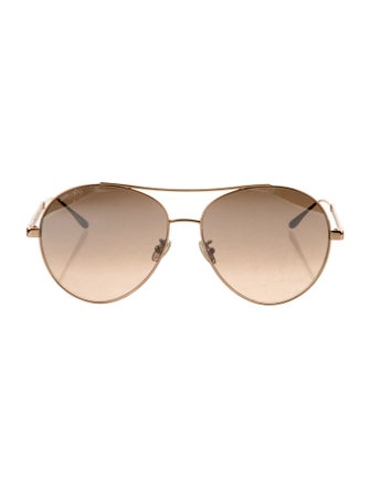 Jimmy Choo Aviator Gradient Sunglasses