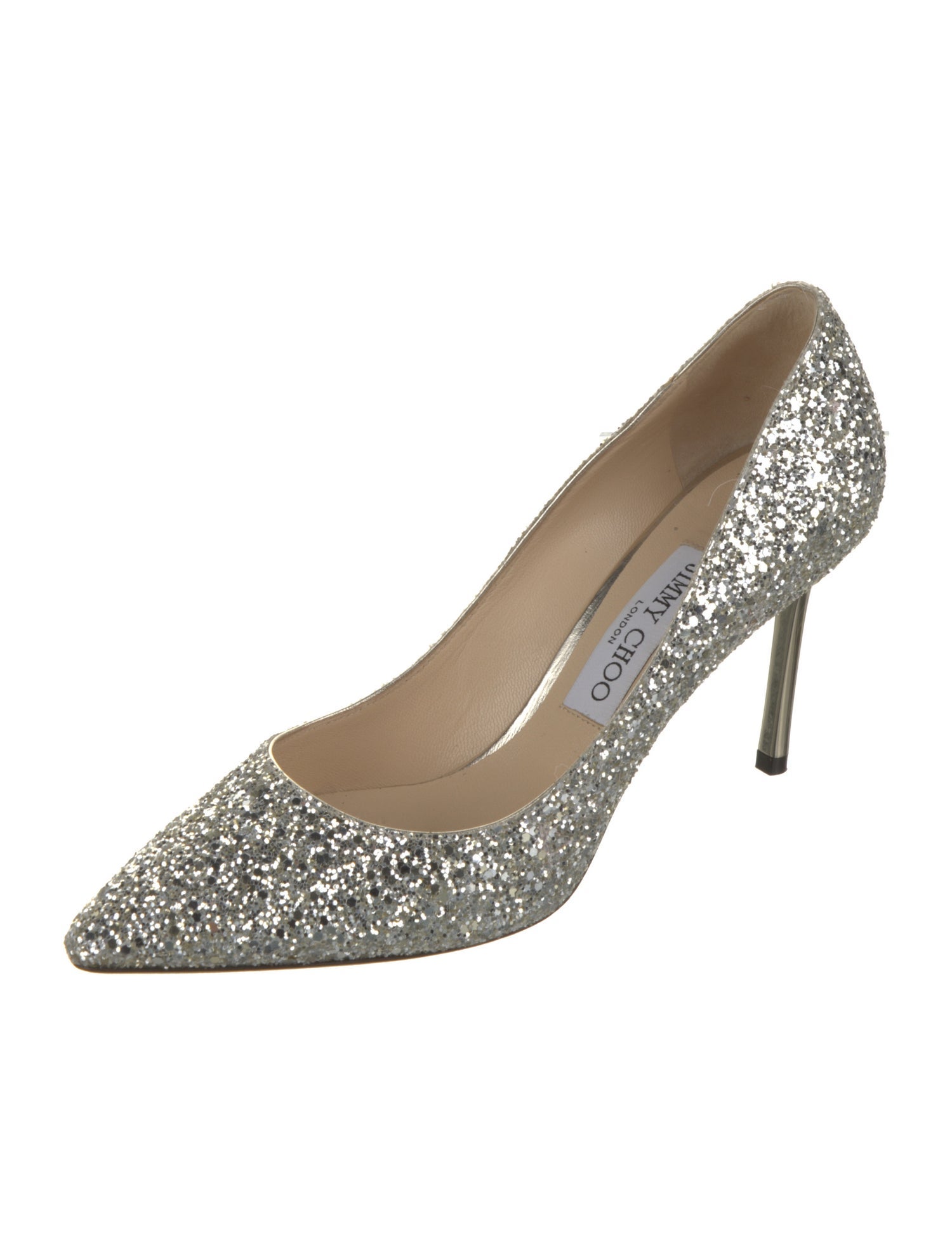 Jimmy Choo Glitter Glitter Accents Pumps