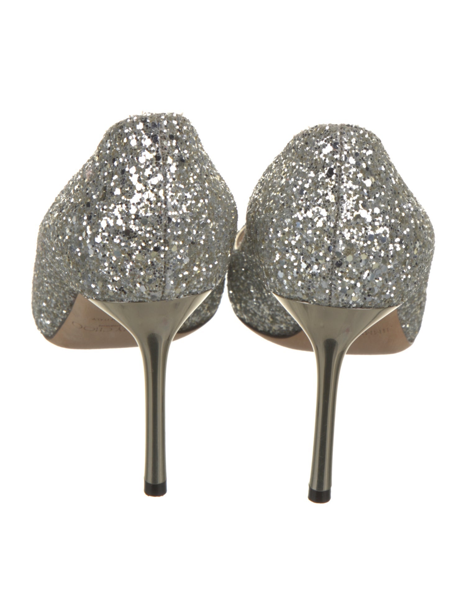 Jimmy Choo Glitter Glitter Accents Pumps