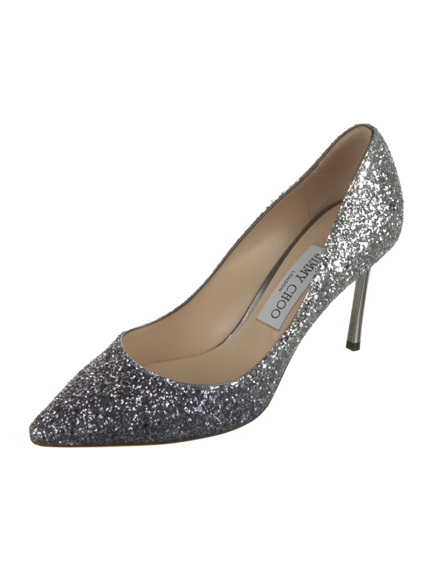 Jimmy Choo Glitter Glitter Accents Pumps