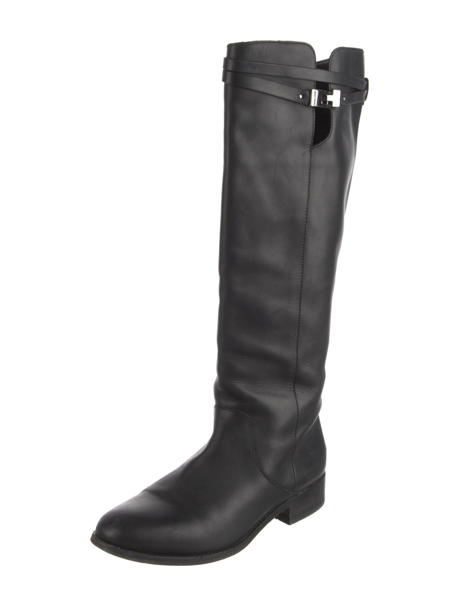 Jimmy Choo Leather Riding Boots