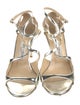 Jimmy Choo Patent Leather T-Strap Sandals