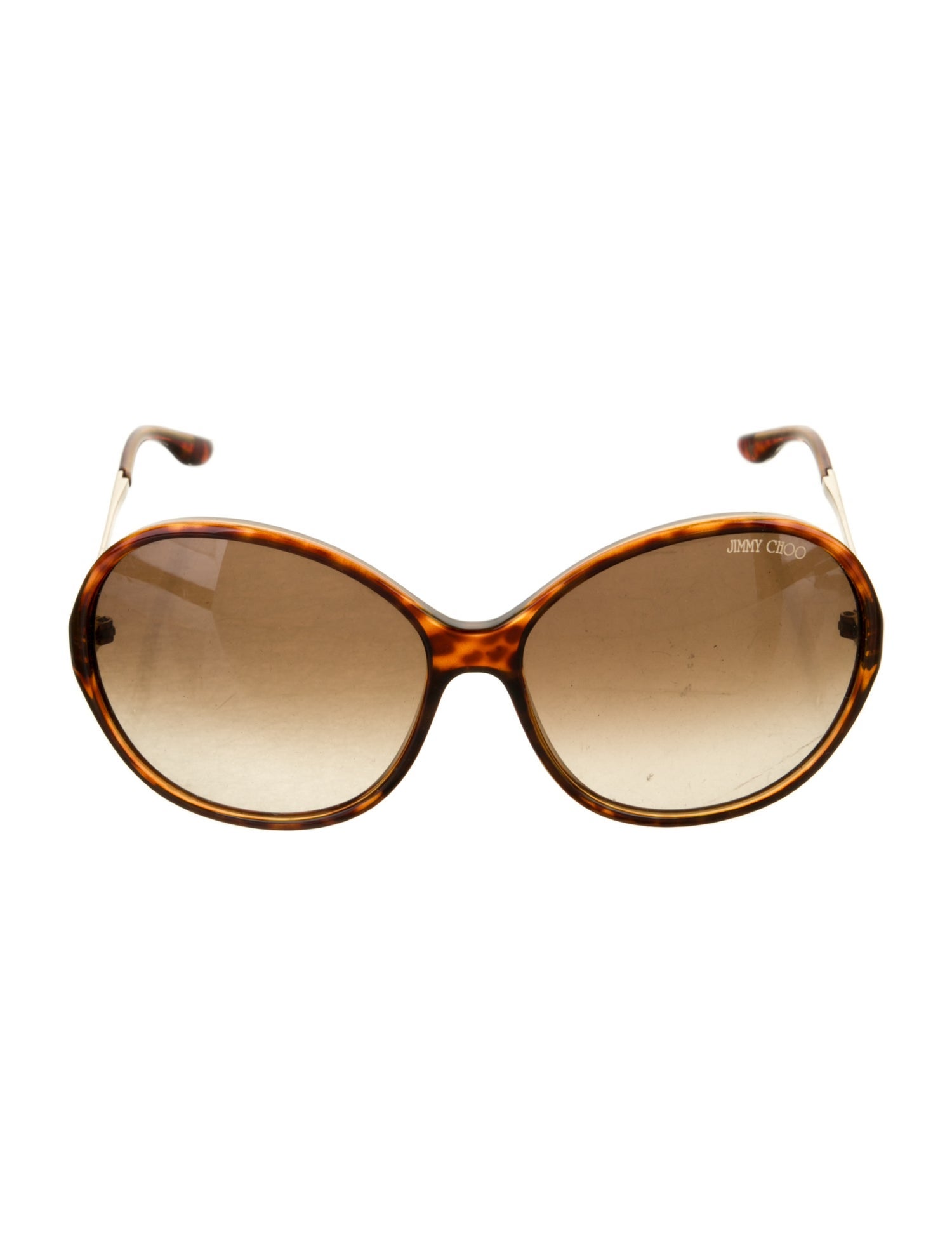 Jimmy Choo Oversize Gradient Sunglasses