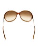 Jimmy Choo Oversize Gradient Sunglasses