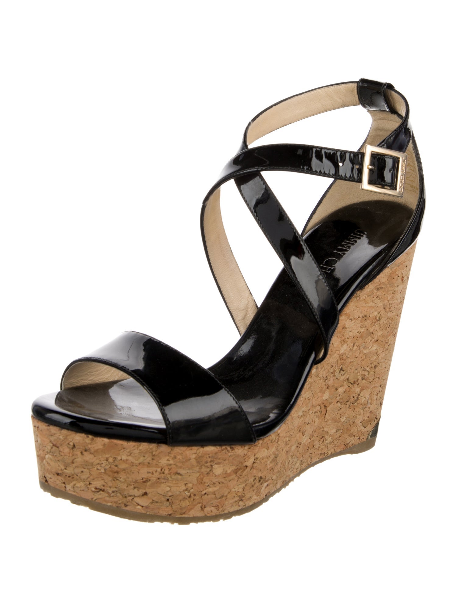 Jimmy Choo Patent Leather Espadrilles