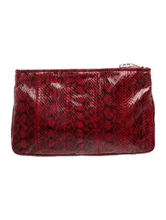 Jimmy Choo Snakeskin Clutch