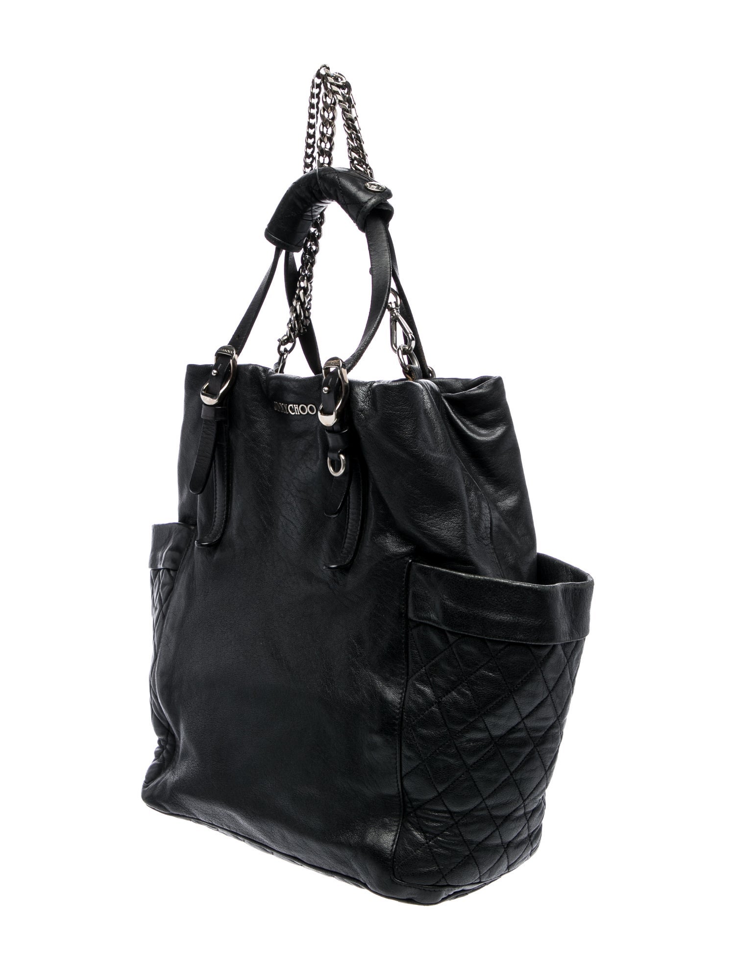 Jimmy Choo Quilted Bucket Bag