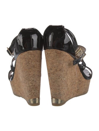 Jimmy Choo Patent Leather Sandals