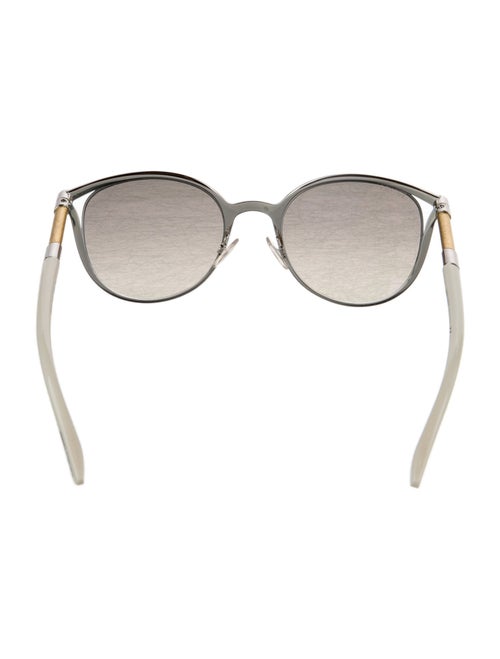 Jimmy Choo Round Gradient Sunglasses