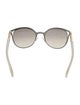 Jimmy Choo Round Gradient Sunglasses