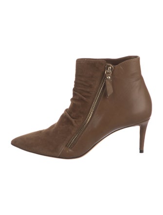 Jimmy Choo Suede Lace-Up Boots