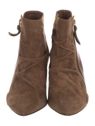 Jimmy Choo Suede Lace-Up Boots