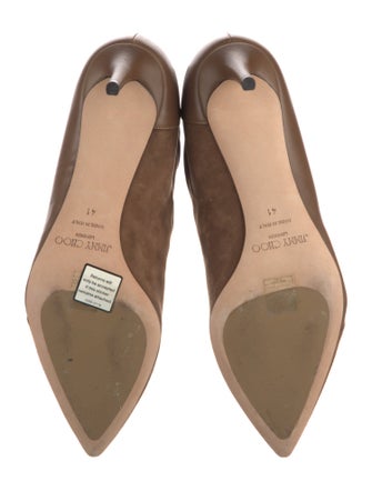 Jimmy Choo Suede Lace-Up Boots