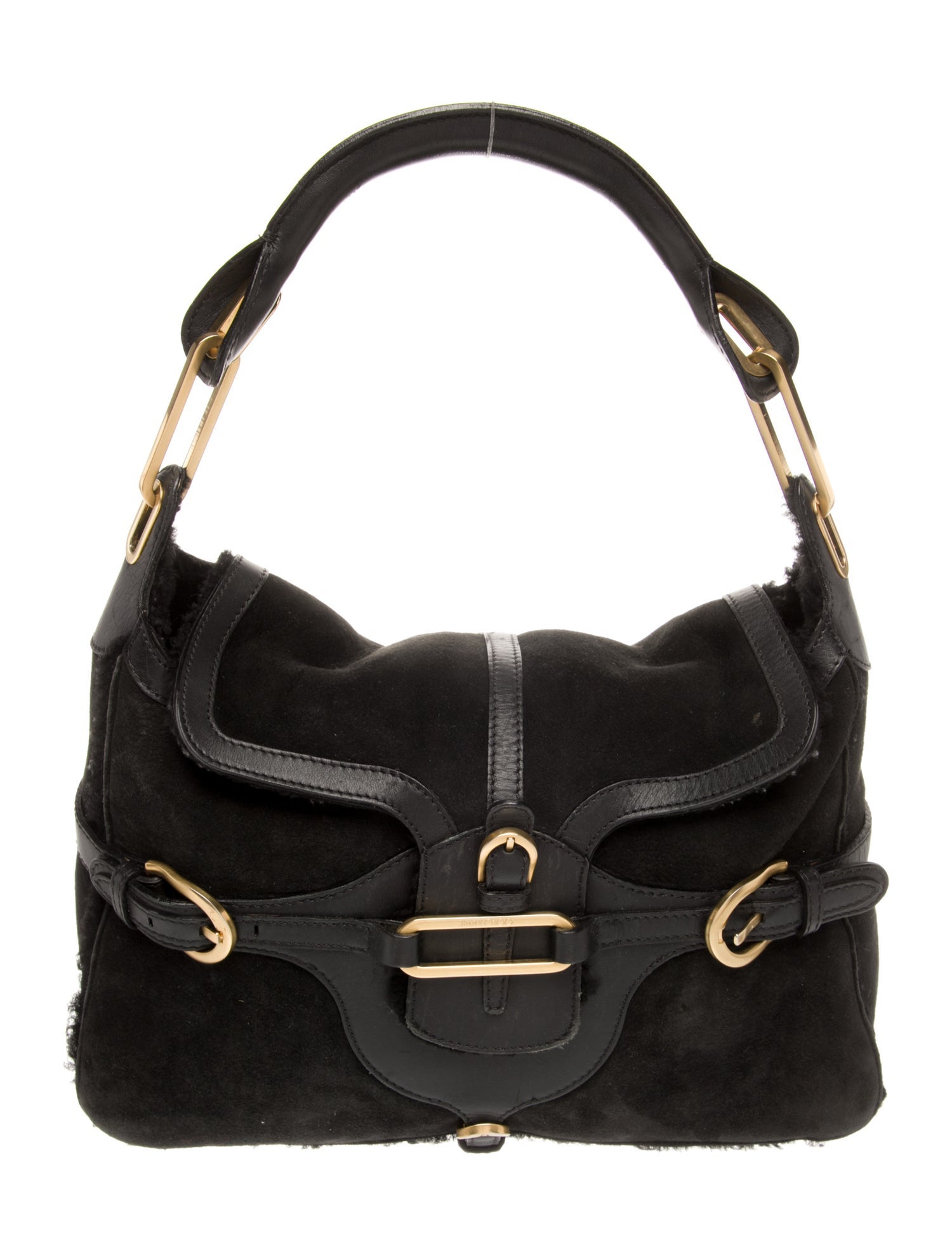 Jimmy Choo Suede Shoulder Bag
