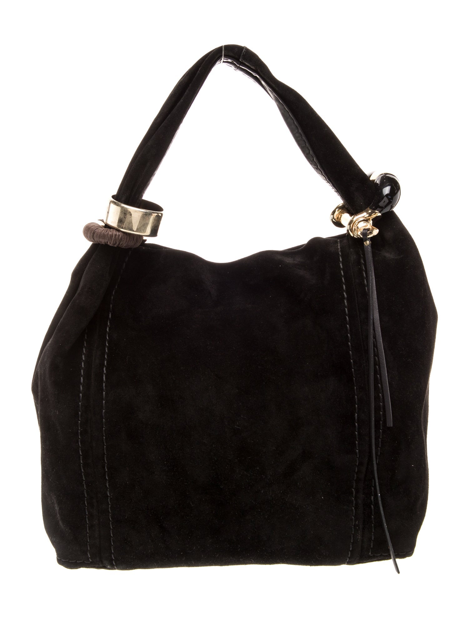 Jimmy Choo Suede Shoulder Bag