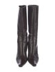 Jimmy Choo Leather Sock Boots