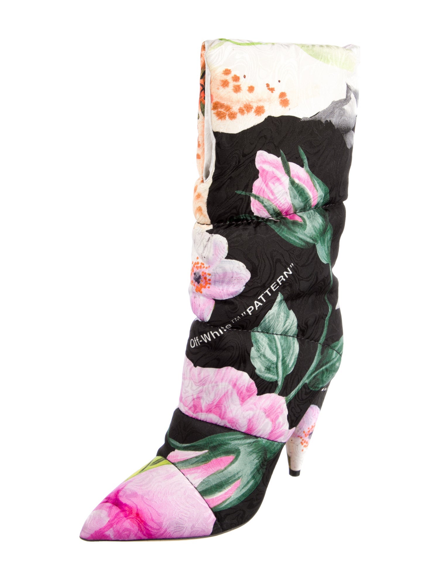 Off-White x Jimmy Choo 2018 Floral Print Boots