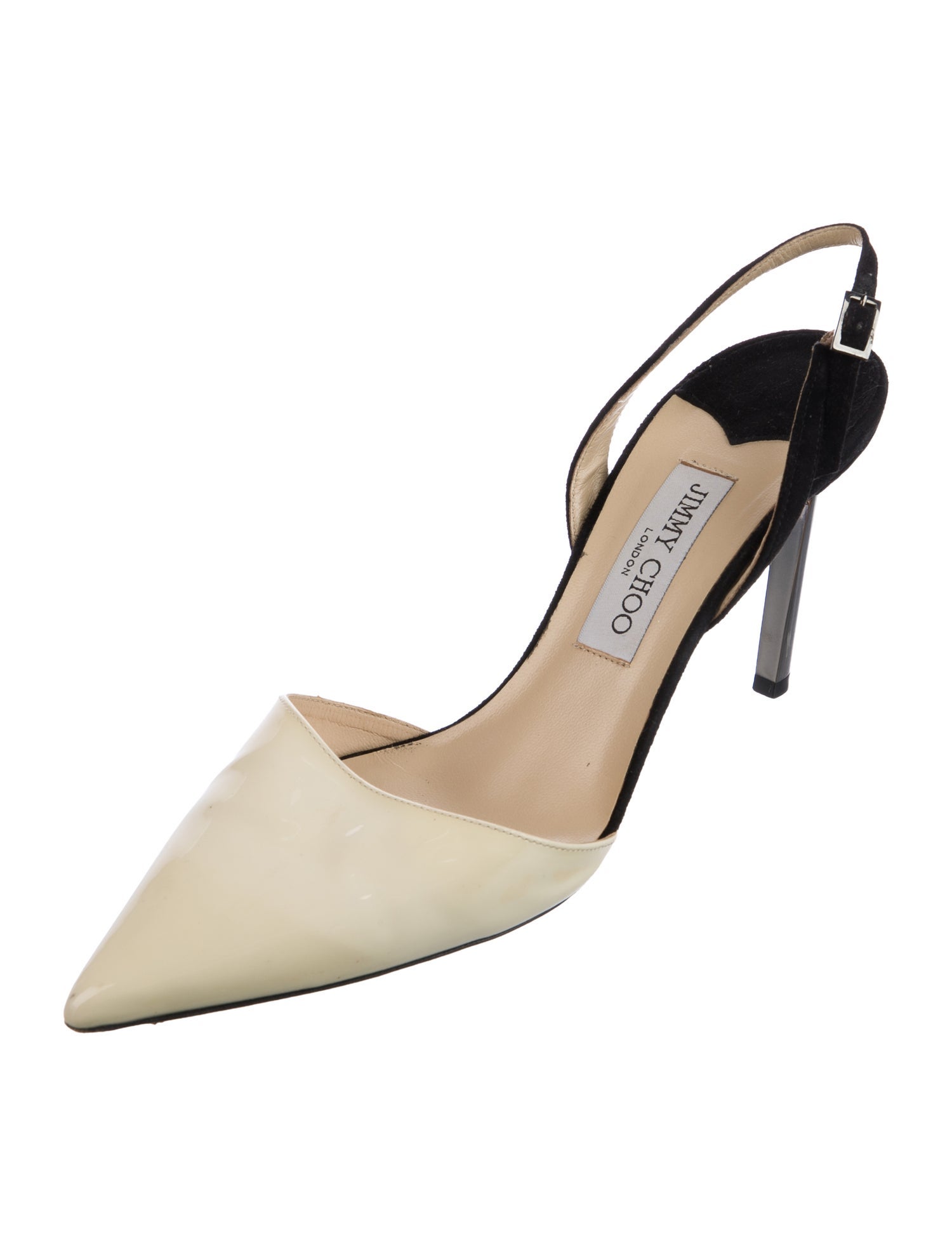 Jimmy Choo Patent Leather Slingback Pumps