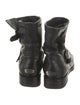 Jimmy Choo Leather Moto Boots